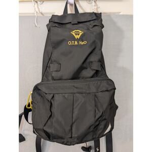 Gary Fisher O.T.B. H2O Black Hiking Backpack Padded Straps External Pockets